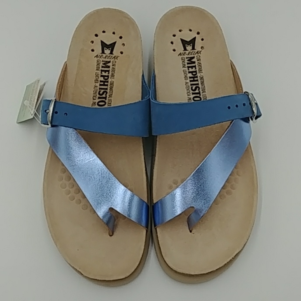 Women's Mephisto Helen Mix Sky Blue size 38 US 8
